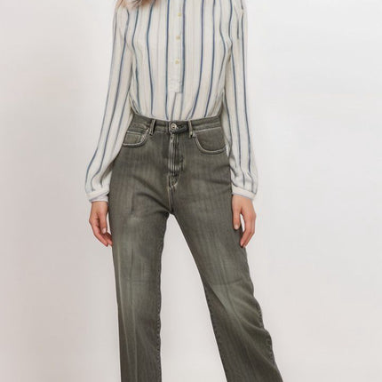 Pantaloni Zelda Open Donna Black Medium Wash