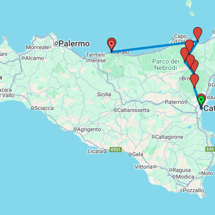 Passi Siciliani 2025 – Traccia GPX - TYTANU