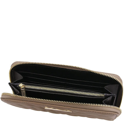 Penelope - Exclusive zip around quilted leather wallet | TL142316