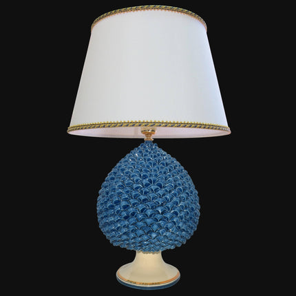 Pigna a Lume modellata interamente a mano - Ceramiche Sofia Di Caltagirone