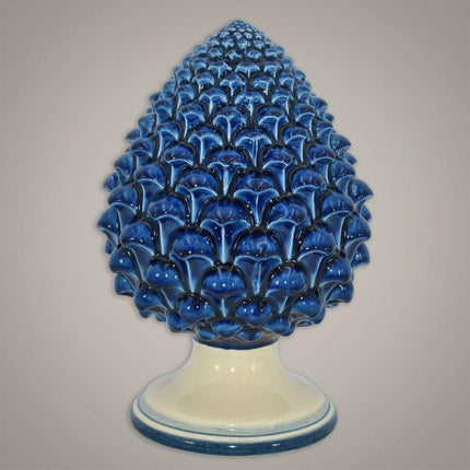 Pigna semilavorata altezza 15/35 mono blu