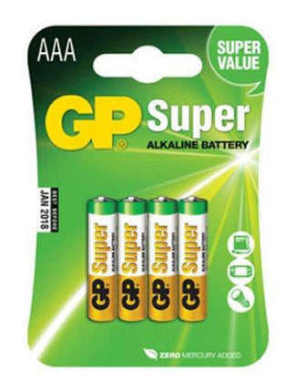 Pile Alkaline GP AAA Super (blister 4pz)
