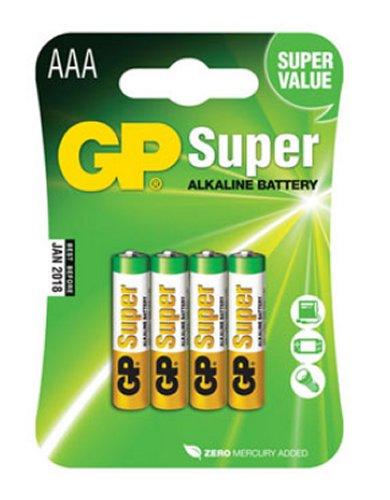 Pile Alkaline GP AAA Super (blister 4pz)