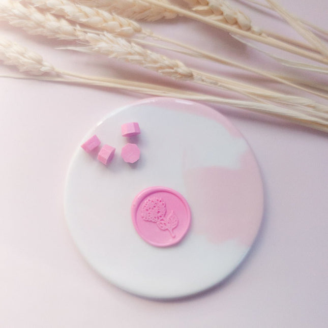 Pink or Gray ceramic Wax Stamp Pad