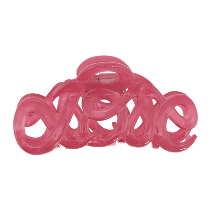 Pinza Capelli Grande Rosa