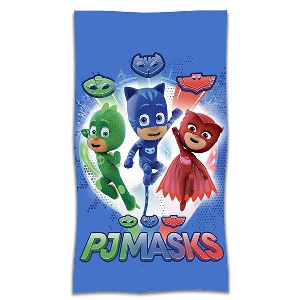 PJ MASKS : Telo mare " Jumping Team " (70x140cm)