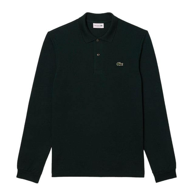 Polo Classic Fit Long Sleeve Uomo Dark Green