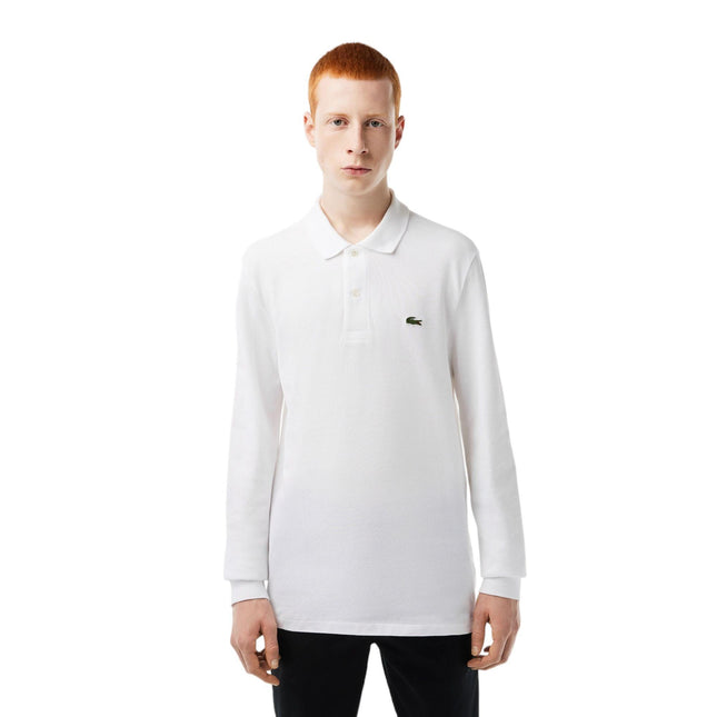 Polo Classic Fit Long sleeve Uomo White