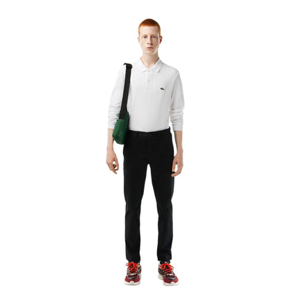 Polo Classic Fit Long sleeve Uomo White