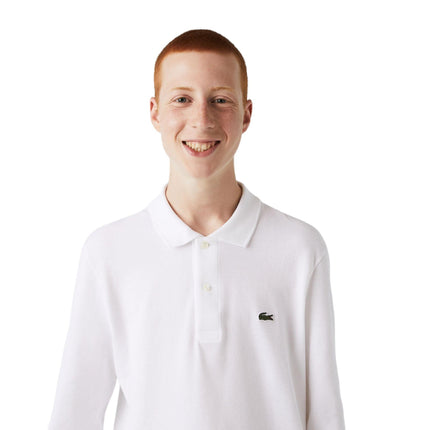 Polo Classic Fit Long sleeve Uomo White