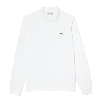 Polo Classic Fit Long sleeve Uomo White