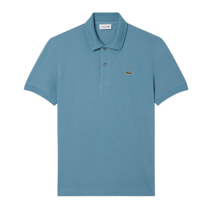 Polo Classic Fit Uomo Azzurro Blu
