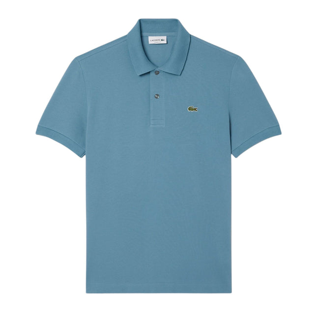 Polo Classic Fit Uomo Azzurro Blu
