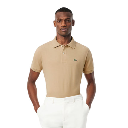 Polo Classic Fit Uomo Beige