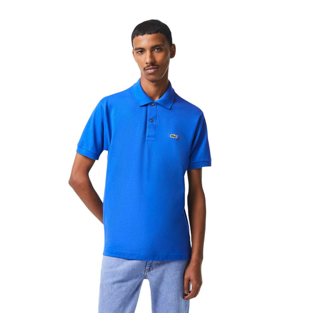 Polo Classic Fit Uomo Blu/Azzurro