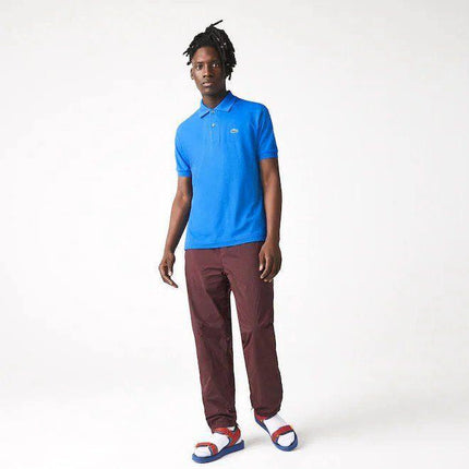 Polo Classic Fit Uomo Celeste