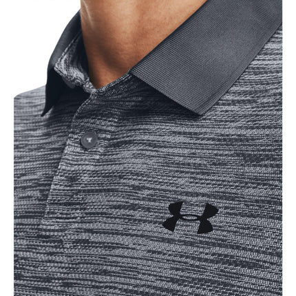 Polo Performance Textured Uomo Steel/Black