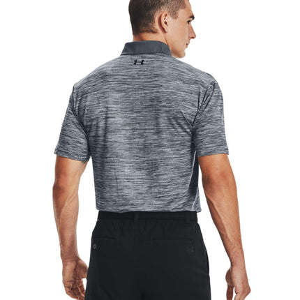Polo Performance Textured Uomo Steel/Black