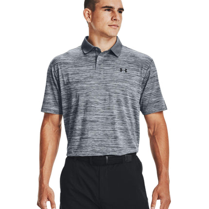 Polo Performance Textured Uomo Steel/Black