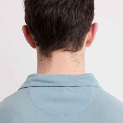 Polo Piqué Uomo Celadon Green