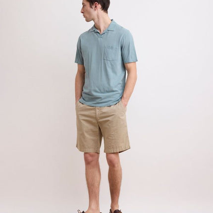Polo Piqué Uomo Celadon Green
