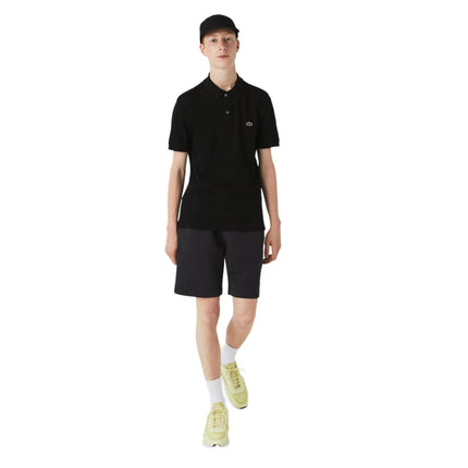 Polo Slim Fit Uomo Nero
