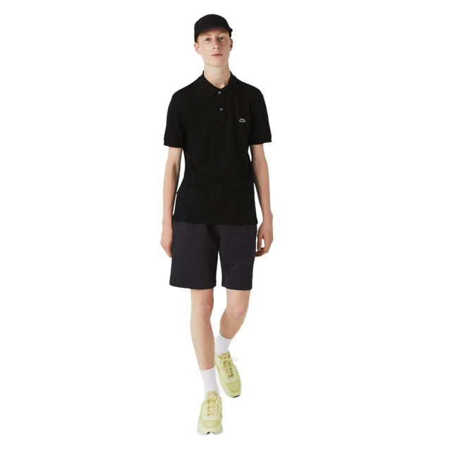 Polo Slim Fit Uomo Nero