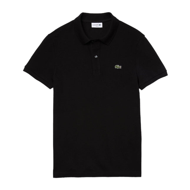 Polo Slim Fit Uomo Nero