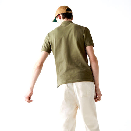 Polo Slim Fit Uomo Verde