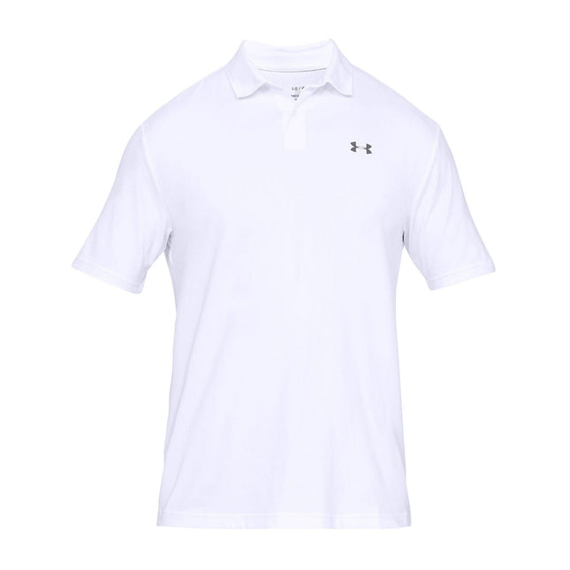 Polo UA Performance 2.0 Uomo Bianco