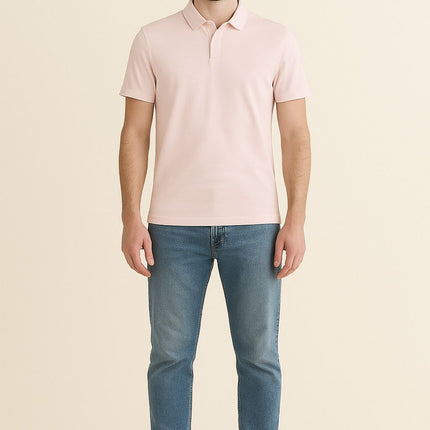 Polo Vibe Uomo Light Pink