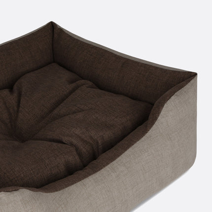 Poltroncina classica | Beige e Marrone