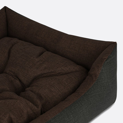 Poltroncina classica | Grigio e Marrone