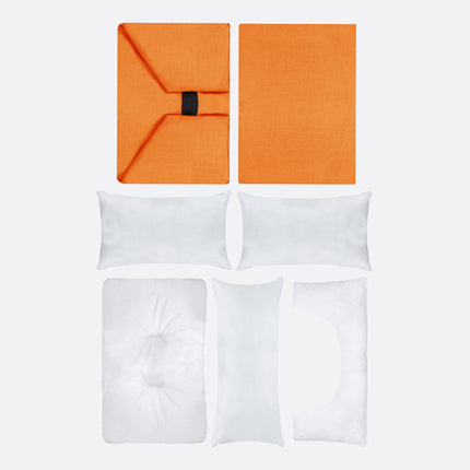 Poltroncina classica Sfoderabile | Arancione