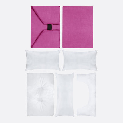 Poltroncina Classica Sfoderabile | Fucsia