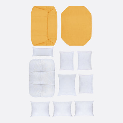 Poltroncina Classica Sfoderabile | Giallo