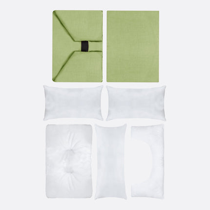 Poltroncina classica Sfoderabile | Verde chiaro