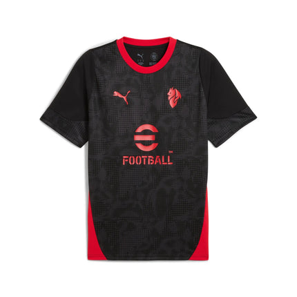 Puma ACM Maglia Calcio Allenamento Milan Nera Training 2025/2026