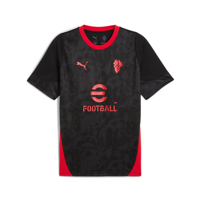 Puma ACM Maglia Calcio Allenamento Milan Nera Training 2025/2026