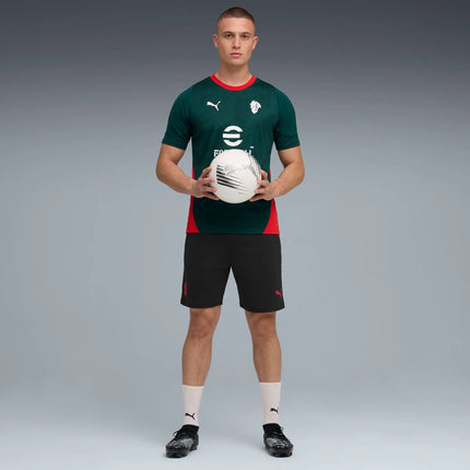 Puma ACM Maglia Calcio Allenamento Milan Verde Training 2025/2026
