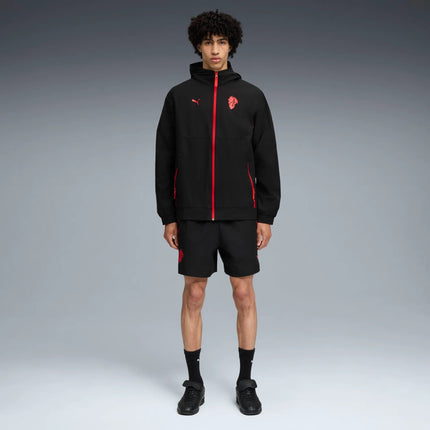 Puma ACM Pantaloncino Pumatech Relaxed Shorts Milan Nero con Tasche 2025/2026
