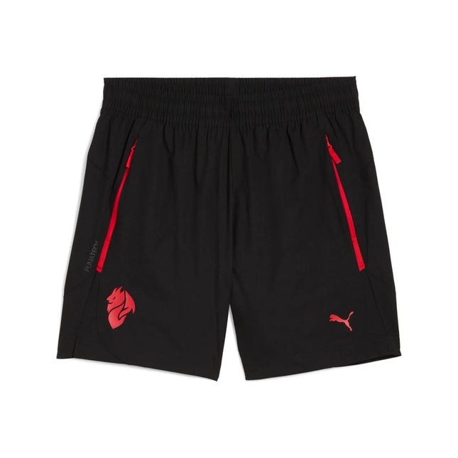 Puma ACM Pantaloncino Pumatech Relaxed Shorts Milan Nero con Tasche 2025/2026
