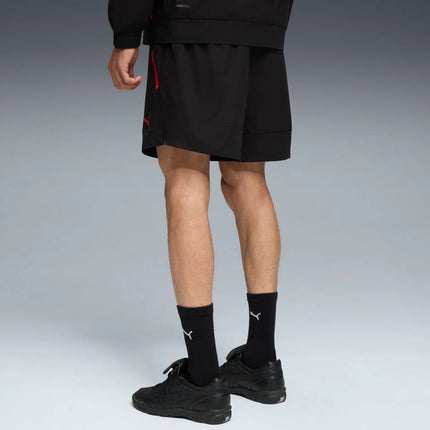 Puma ACM Pantaloncino Pumatech Relaxed Shorts Milan Nero con Tasche 2025/2026