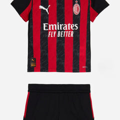 Puma Calcio Junior AC Milan Home Completo Minikit 2025/2026