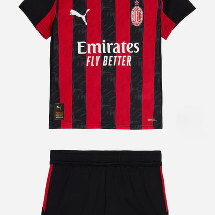 Puma Calcio Junior AC Milan Home Completo Minikit 2025/2026