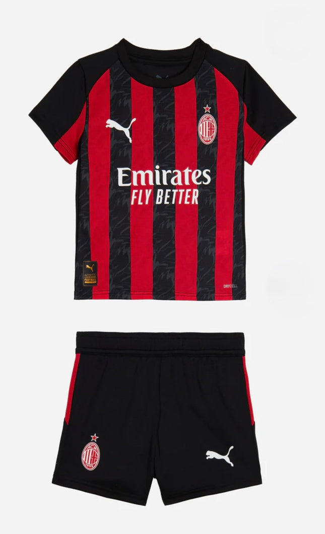Puma Calcio Junior AC Milan Home Completo Minikit 2025/2026