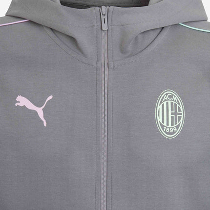 Puma Giacca Tuta Casual Hoodie ACM Milan 2024/2025 Fresh Mint