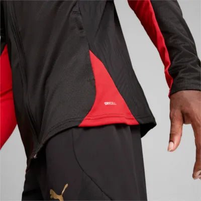 Puma Giacca Tuta Training Jacket AC Milan Nera e Rossa 2024/2025