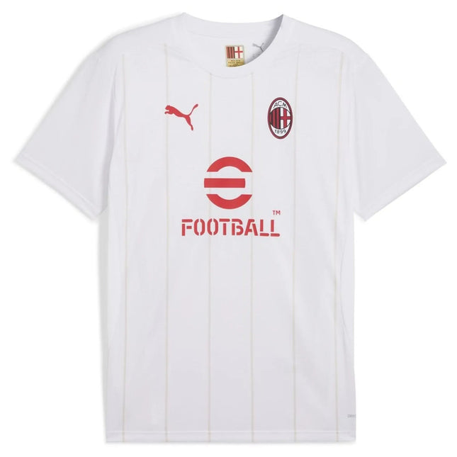 Puma Maglia Calcio Milan Pre Match SS ACM 2024/2025 Bianca
