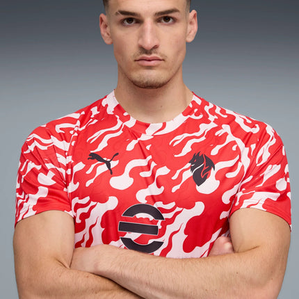 Puma Maglia Calcio Milan Warm Up Pre Match ACM 2025/2026